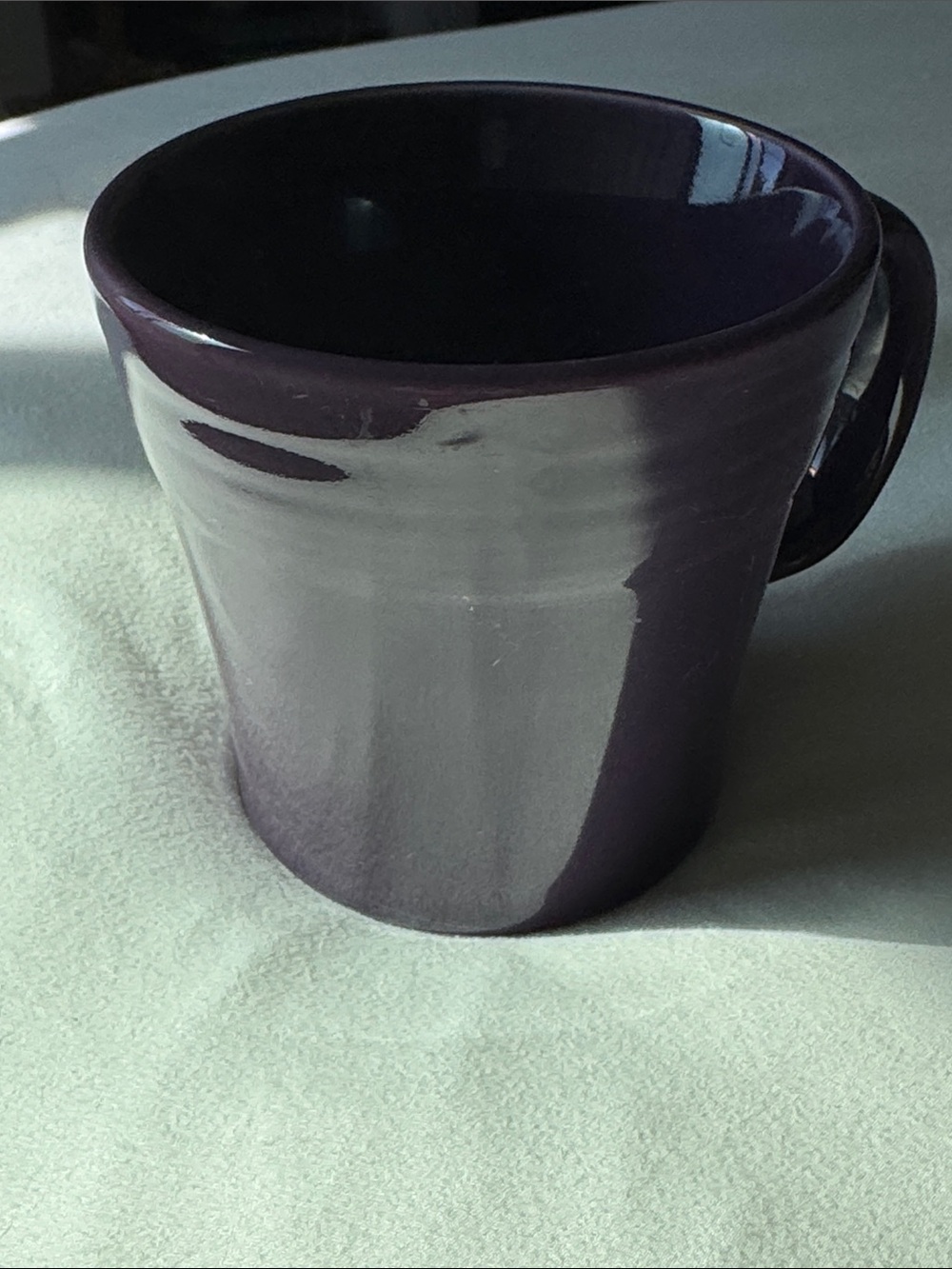 FIESTA TAPERED COFFEE MUG - MULBERRY FIESTAWARE 15 OZ